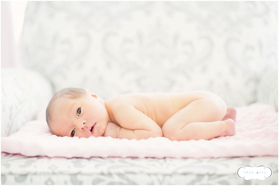 Newborn baby girl, Houston Newborn Photographer Eden Grey
