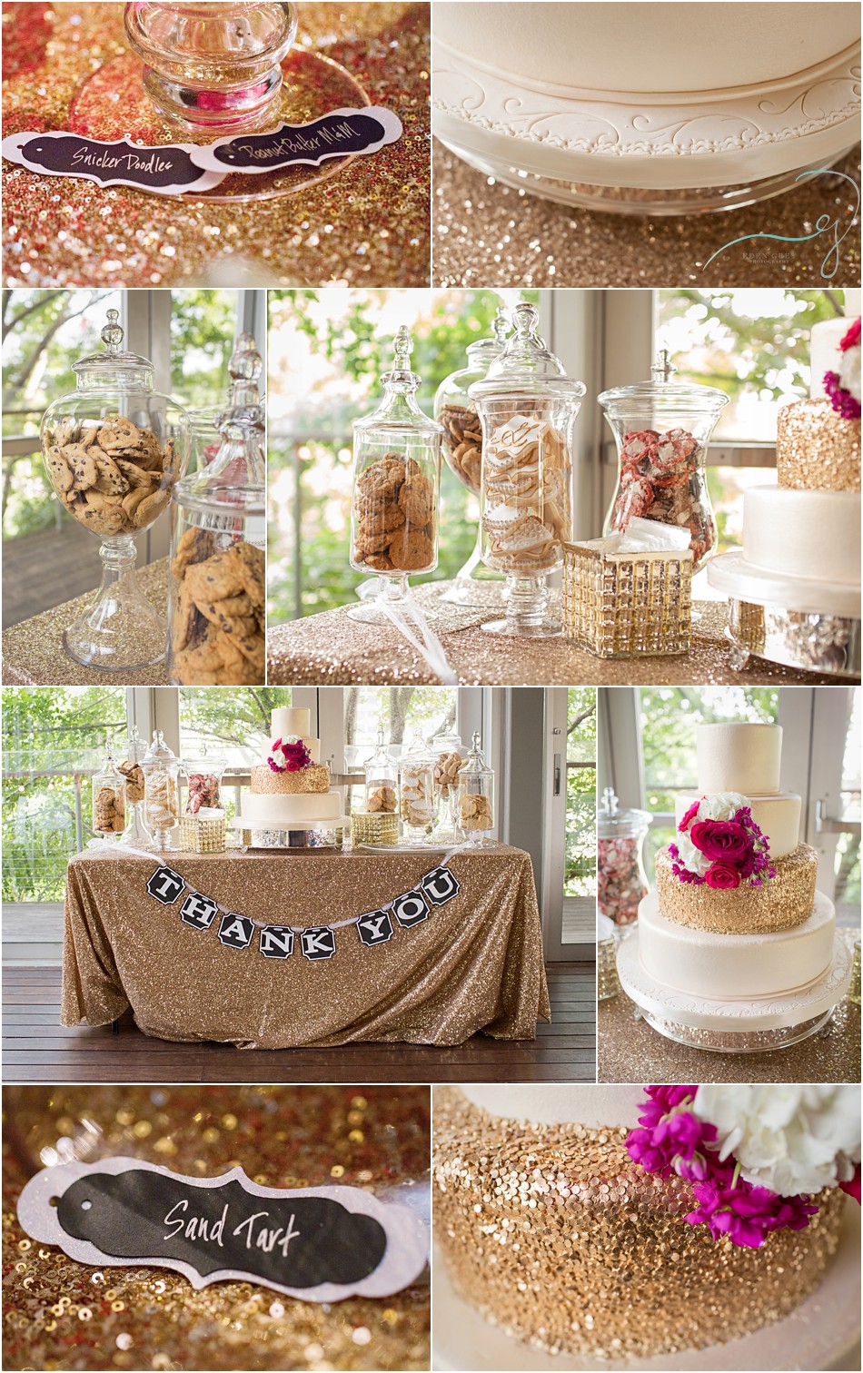 Wedding Cakes and Cookie Bar at The Grove