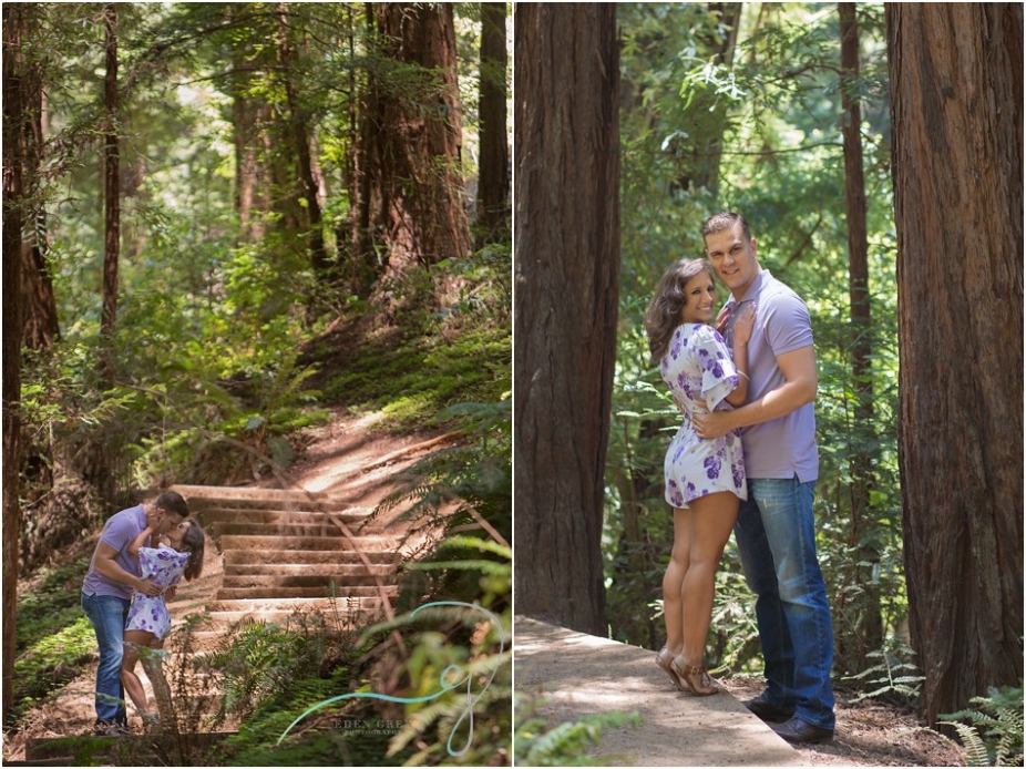 Muir Woods Engagement Session in California