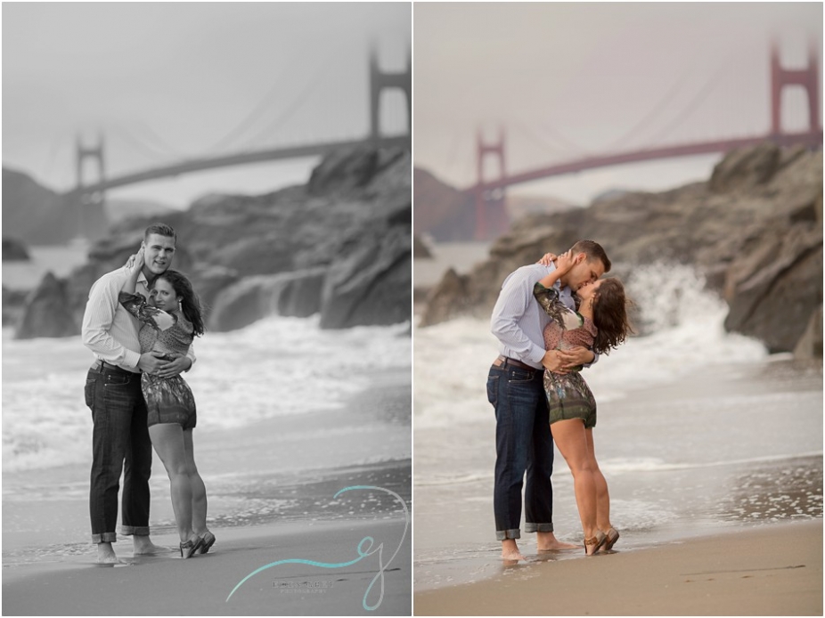 Golden Gate Bridge Engagement Pictures