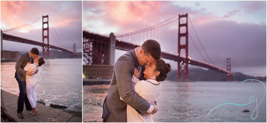 Golden Gate Engagement Session Pictures