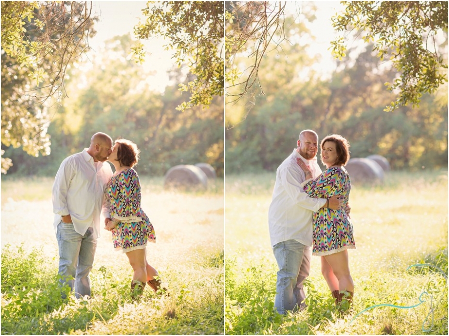 Sunset Engagement Session in Texas