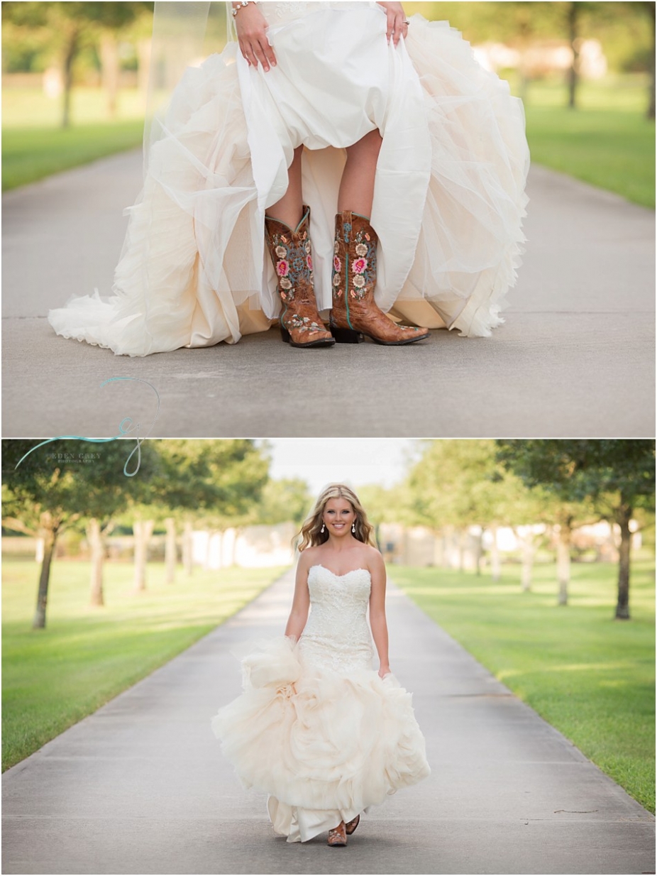 Rustic Bridal Pictures in the South
