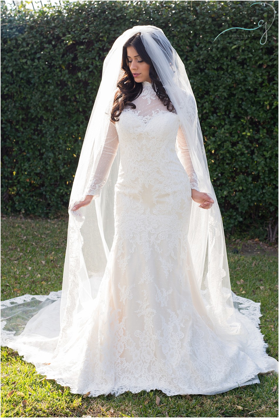 Wedding Gown and Veil