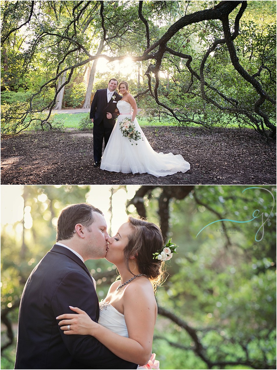 Oak Tree Wedding Portraits in Houston