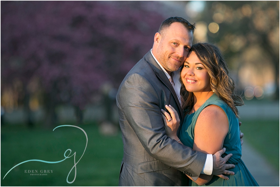 Tidal Basin surprise engagement session