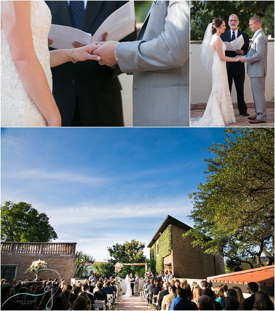 Wedding ceremony at The Gallery