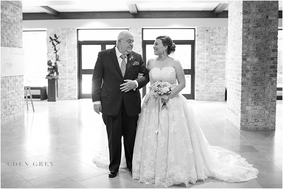 Candid Father Daughter Moments at a Wedding