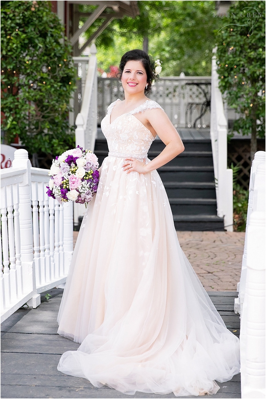 Bridal Portraits at Butlers Courtyard