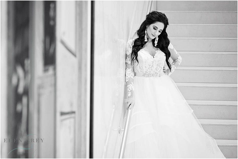 High fashion bridal and wedding portraiture