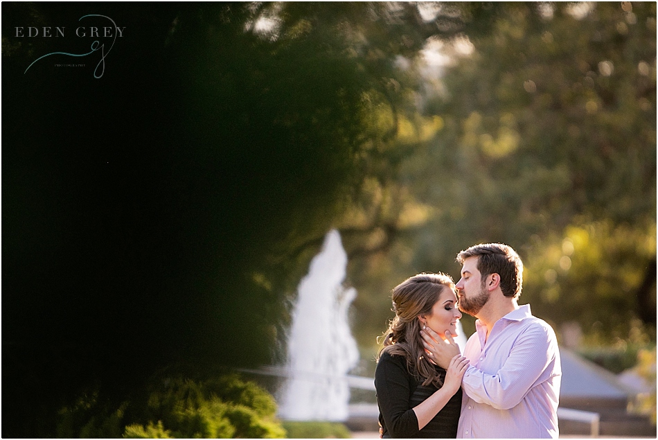 Museum of Fine Arts Engagement Session in Houston Texas