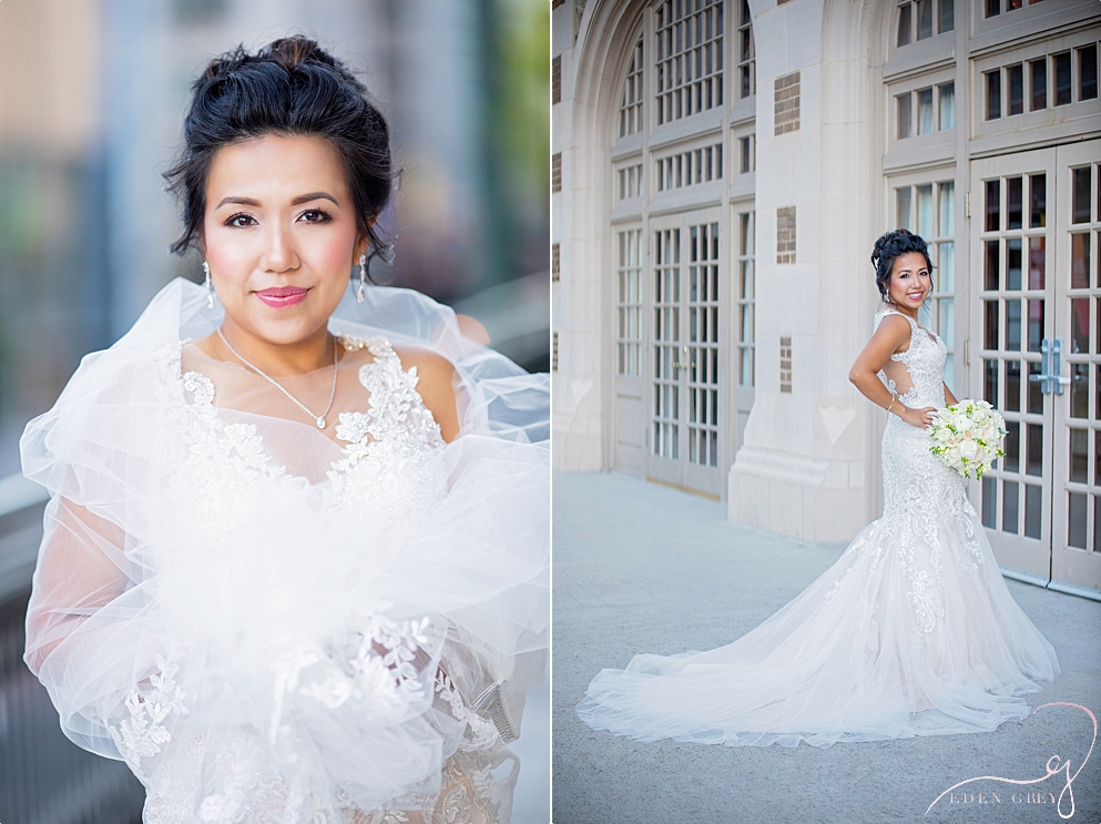 Crystal Ballroom Bridal Pictures