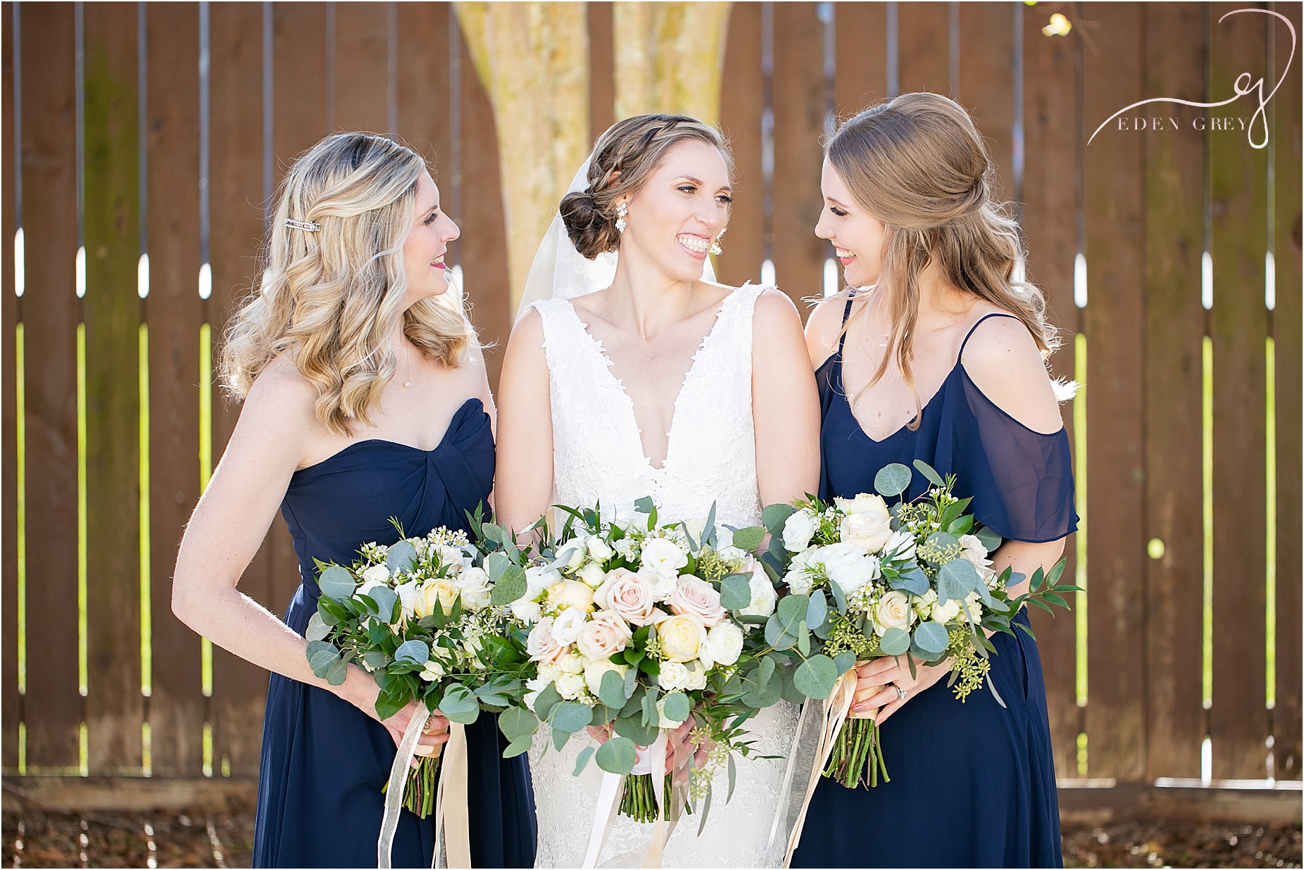 Bride and Sisters