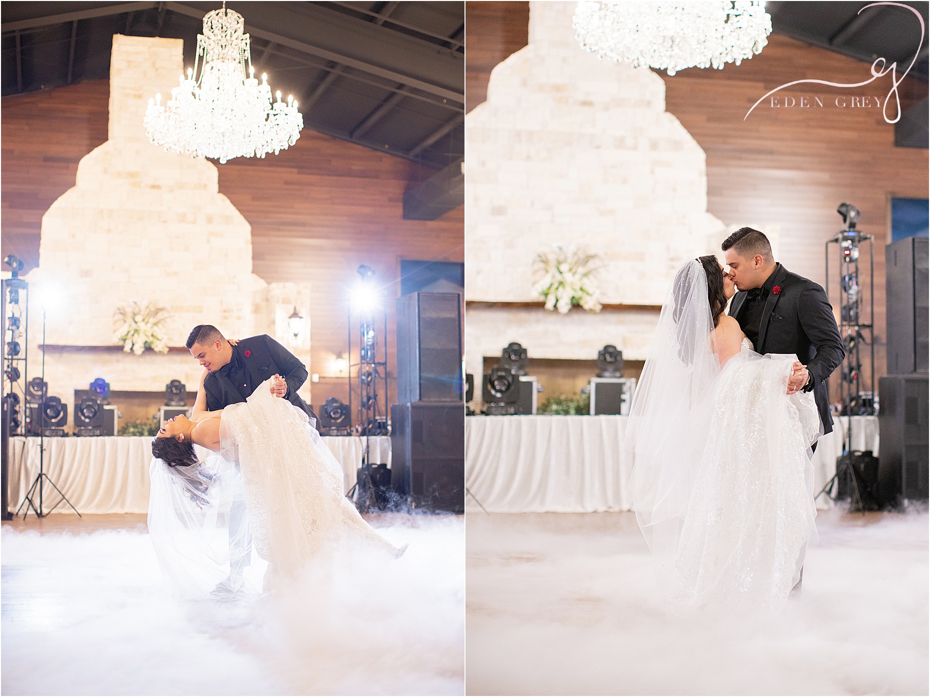 I'm a big fan of fog during a first dance