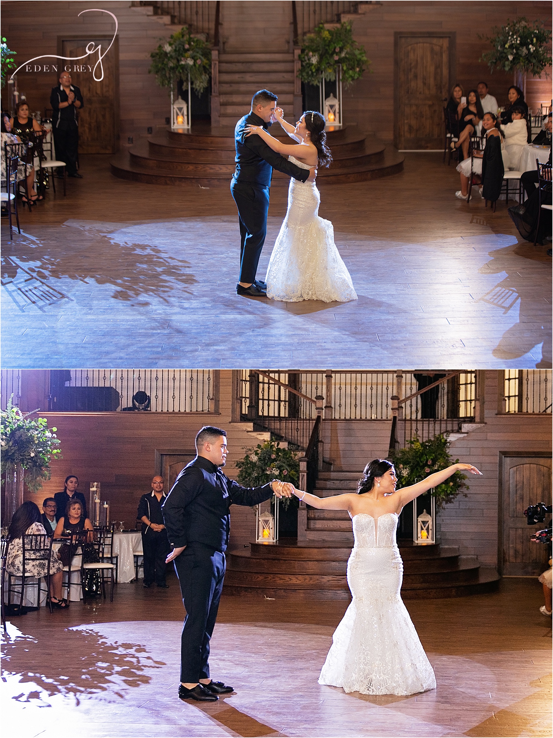 Coordinated wedding dances 