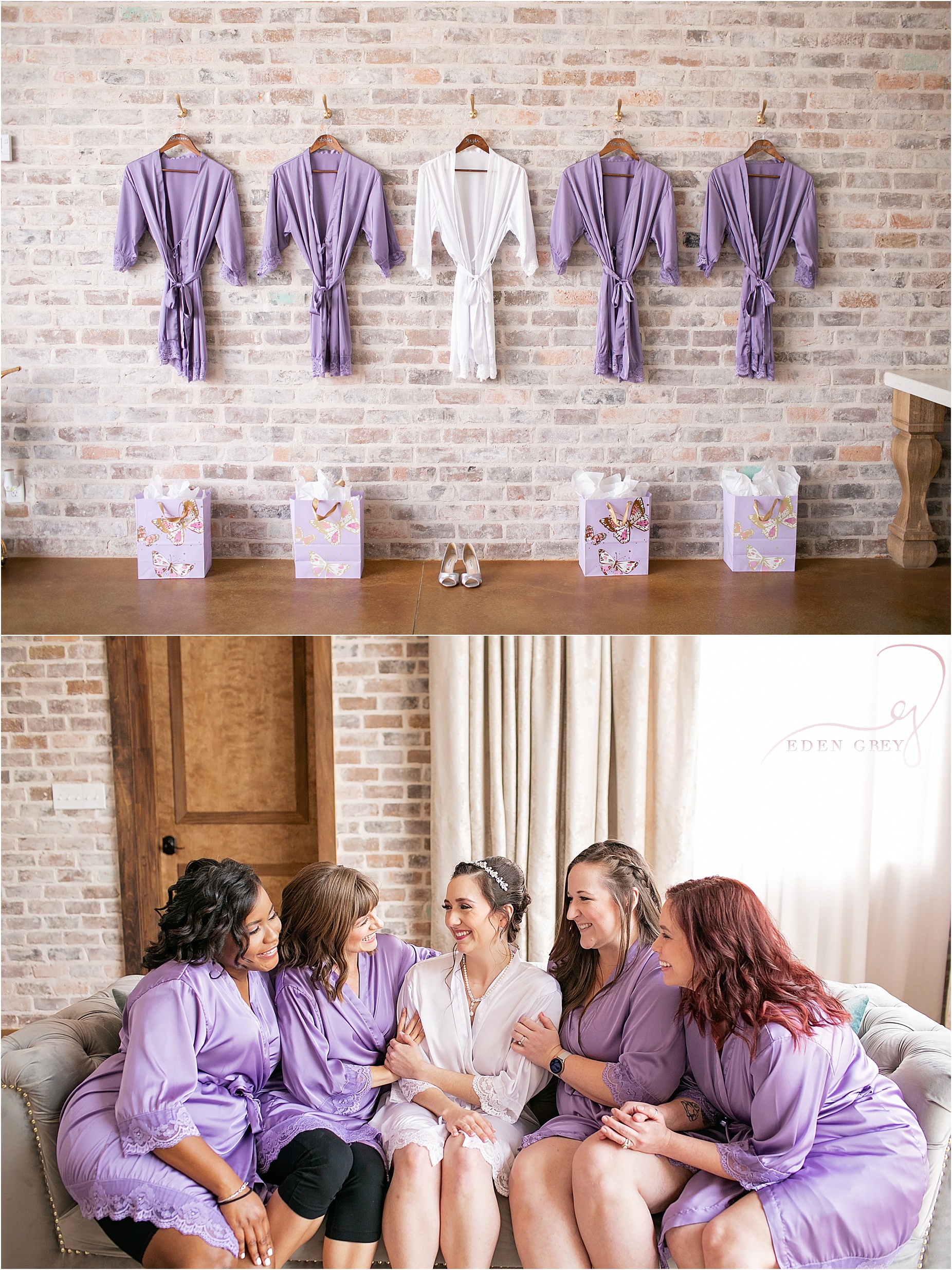 Wedding robes by To Happily Ever After on Etsy