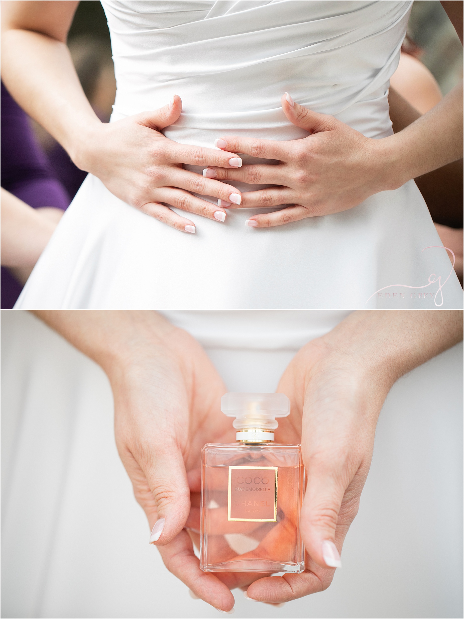 Coco Chanel perfume for the wedding day