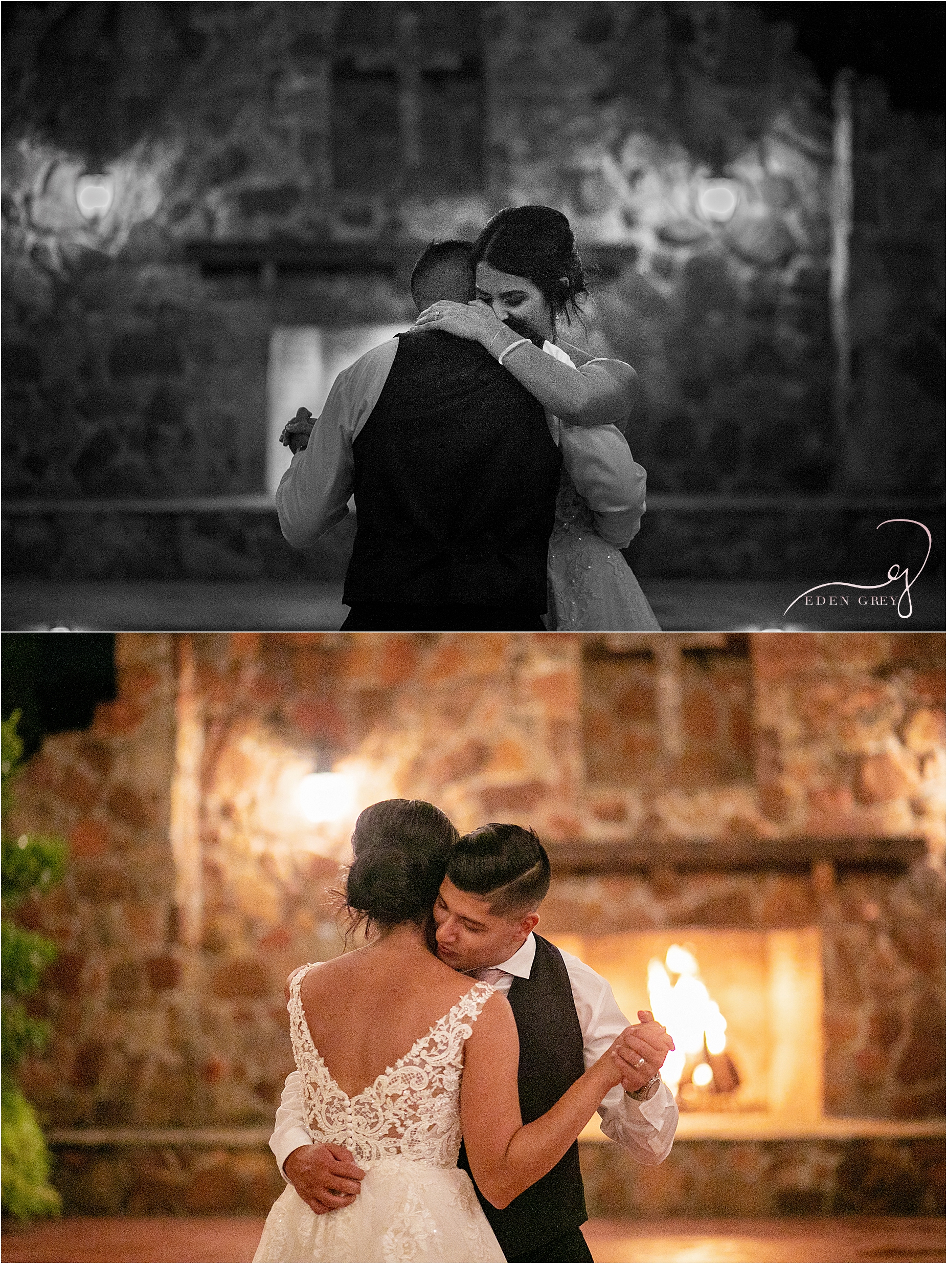 A private last dance at a wedding is such a sweet moment