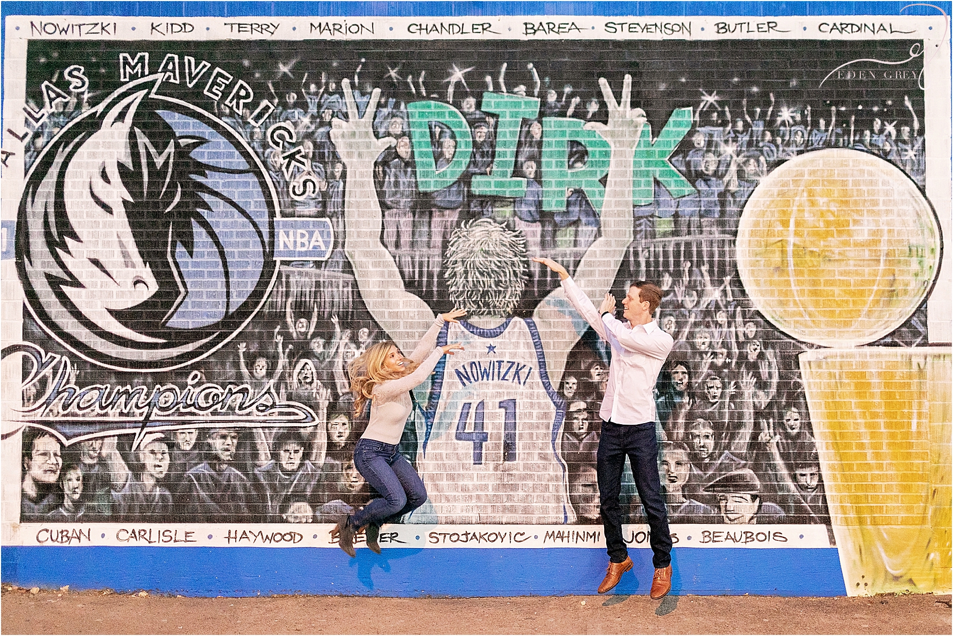 Basketball Enthusiast Engagement Pictures